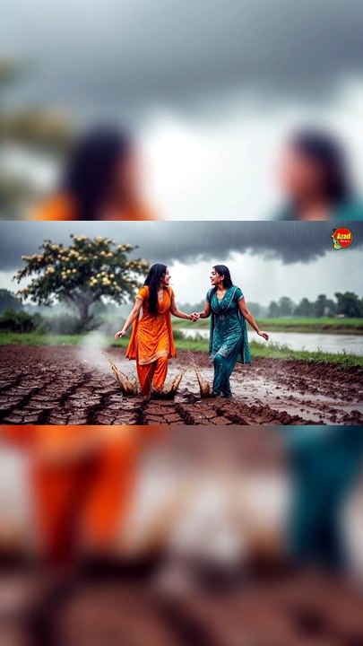 আকাশ জুড়ে মেঘের খেলা | Angela Popy | Bangla Monsoon Song | Azad Music