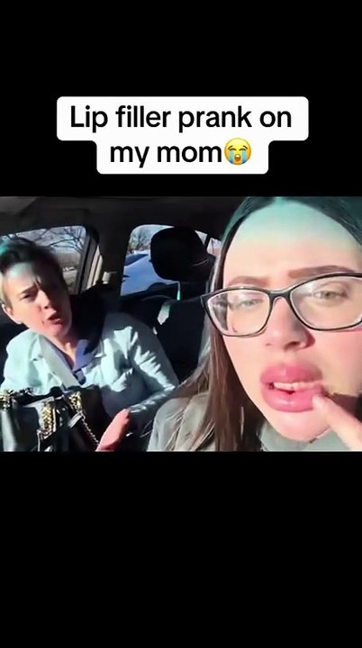 Lip filler prank mom and daughter 2026 ultimate fun try not to laughting!!!!