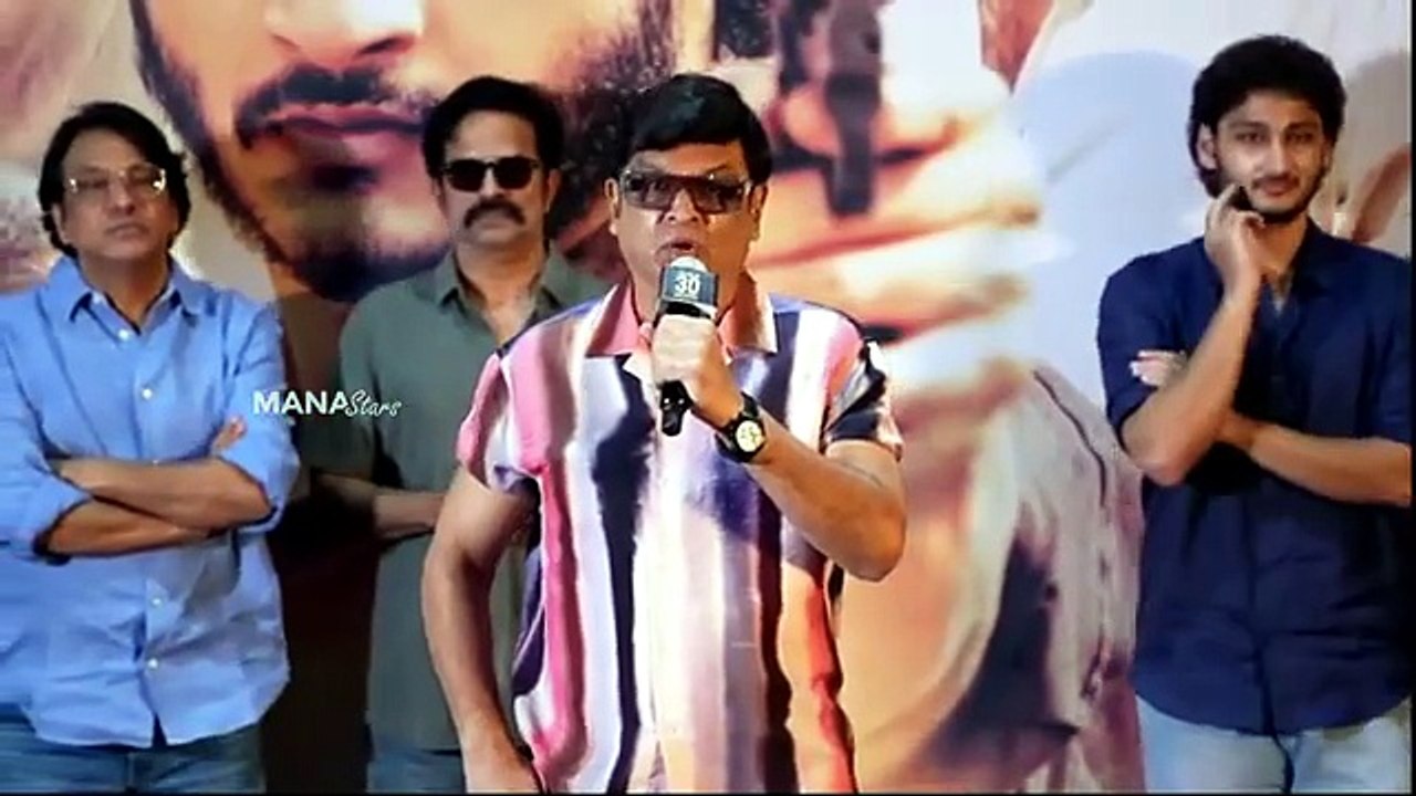 VK Naresh Hilarious Fun With Brahmaji @ Srinivasa Mangapuram Release Press Meet