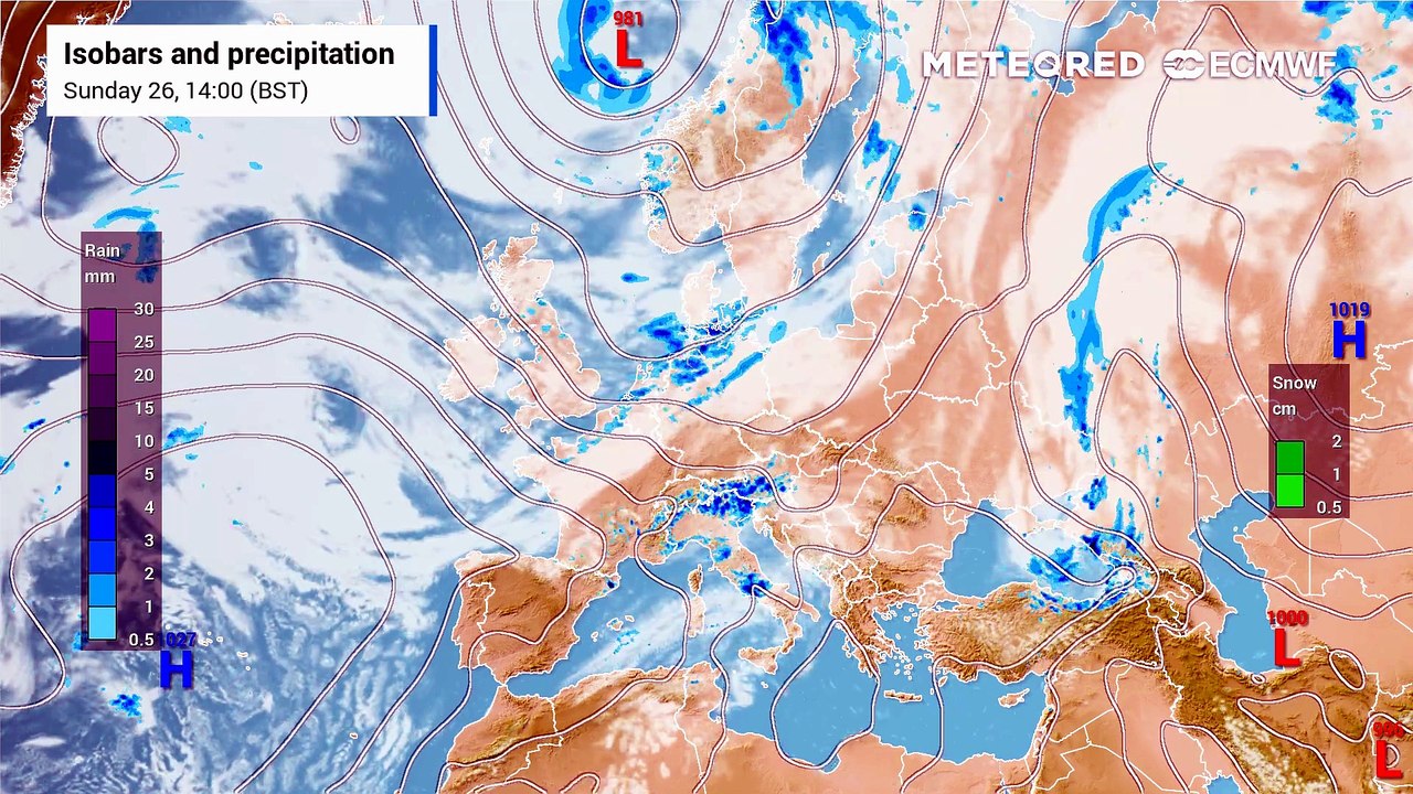 Rain on the forecast for now, but dry conditions persist next week