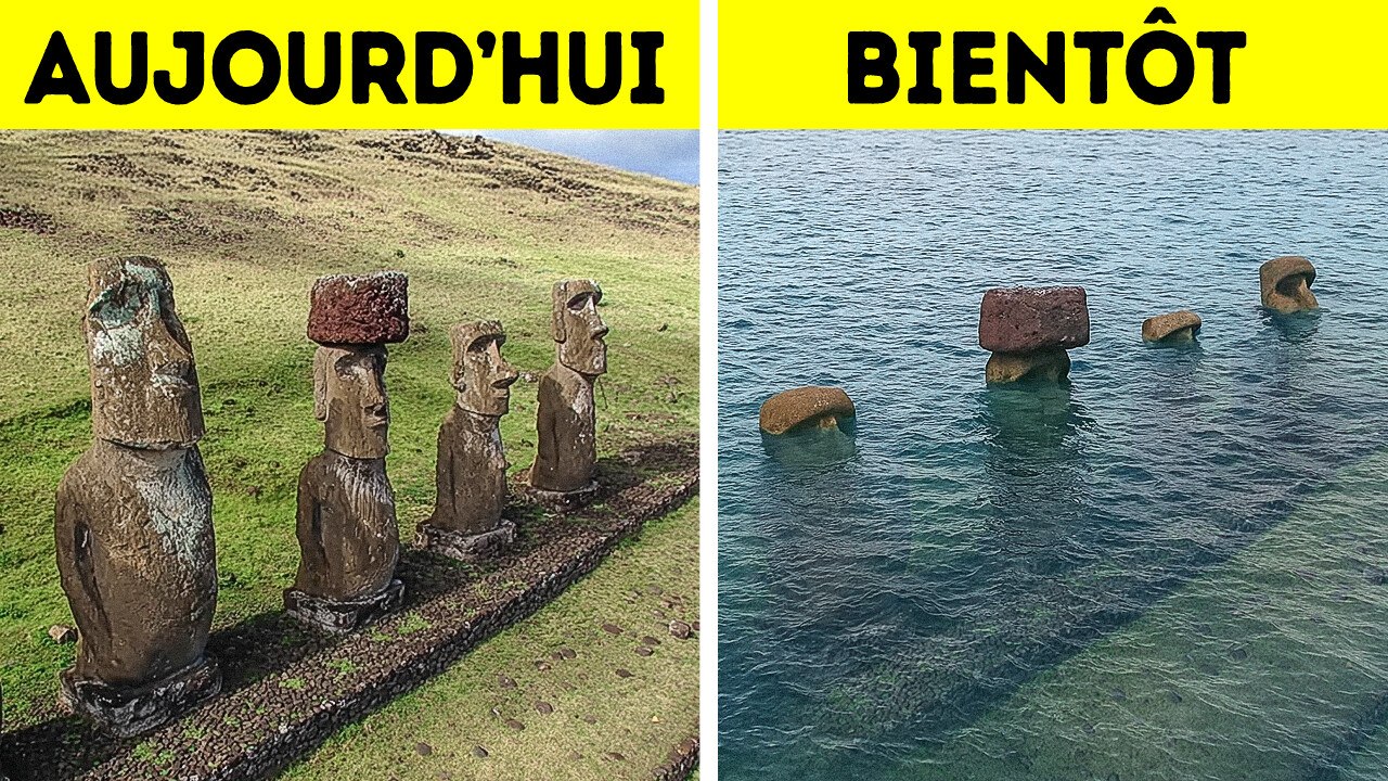 Les Statues de l’île de Pâques Finiront Sous l’eau d’ici 2080