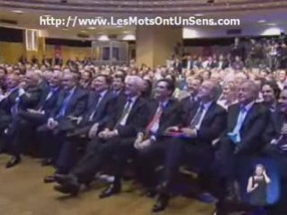 Sarkozy : "l'Europe nous a sauvé des socialistes"