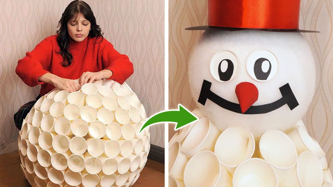 Handmade Christmas decoration ideas for a festive home 🎄