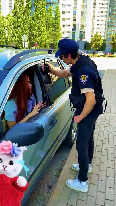 FUR-REAL? 😹 SHE PRANKED A POLICEMAN WITH A MANNEQUIN!