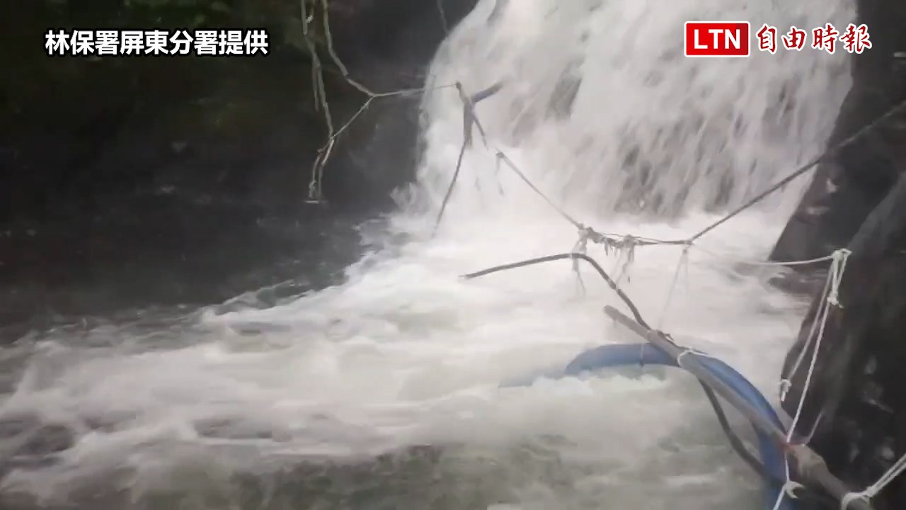 紅霞外圍帶來驚人雨勢  北大武山步道、檜谷山屋暫時封閉