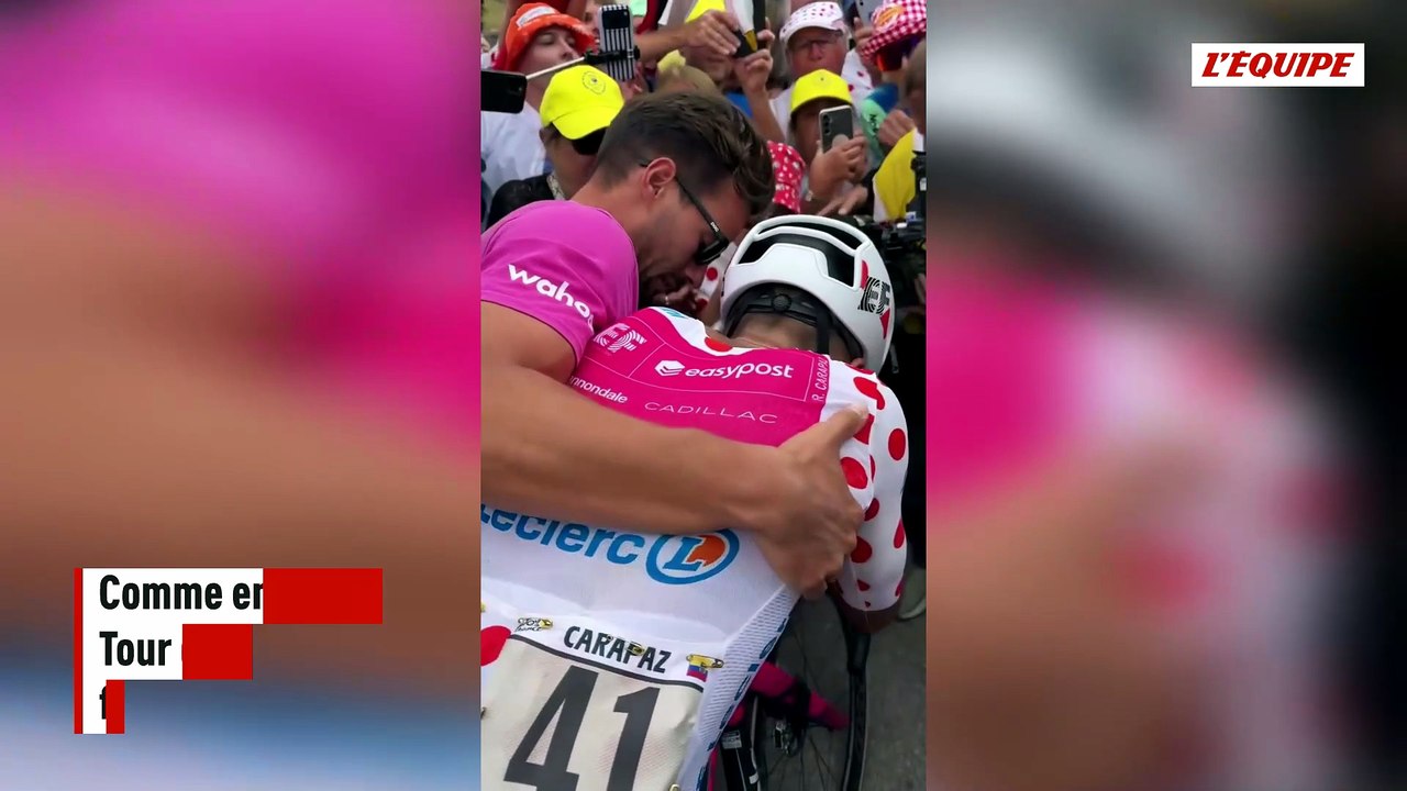 Une nouvelle récompense pour le maillot à pois : Richard Carapaz élu super combatif du Tour de France 2026 - Cyclisme - Tour de France 2026
