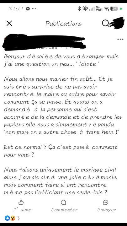 Quand une vieille conne a internet