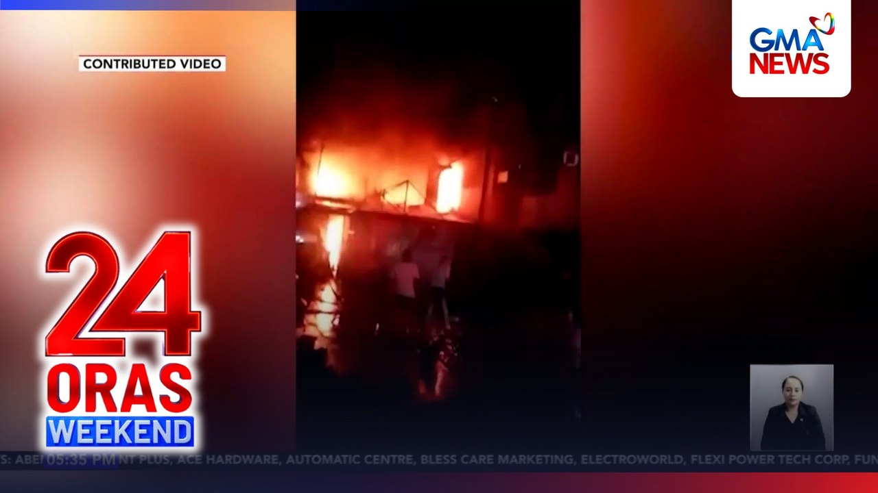 Lalaki, patay sa sunog sa Pasay; 7 bahay, brgy. hall at daycare center, natupok | 24 Oras Weekend