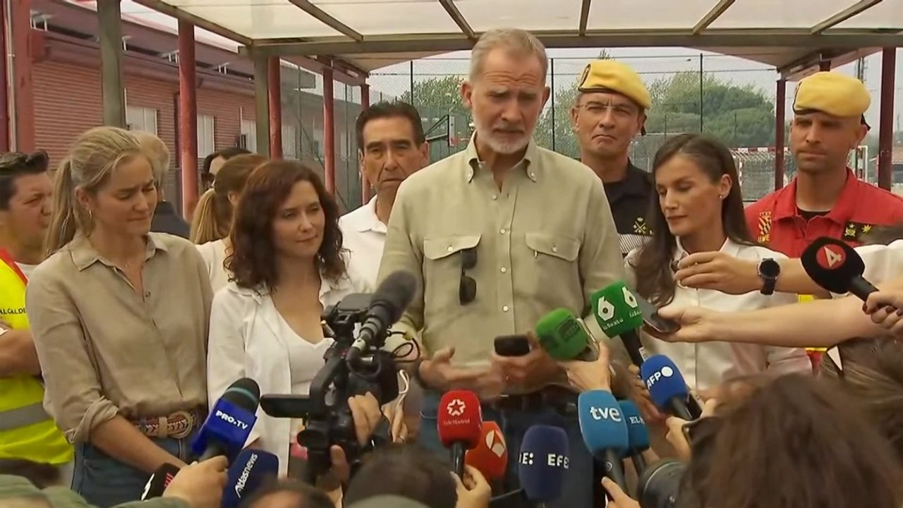 Felipe VI lamenta el "patrimonio natural incalculable" que hemos perdido tras visitar a los desalojados por el fuego
