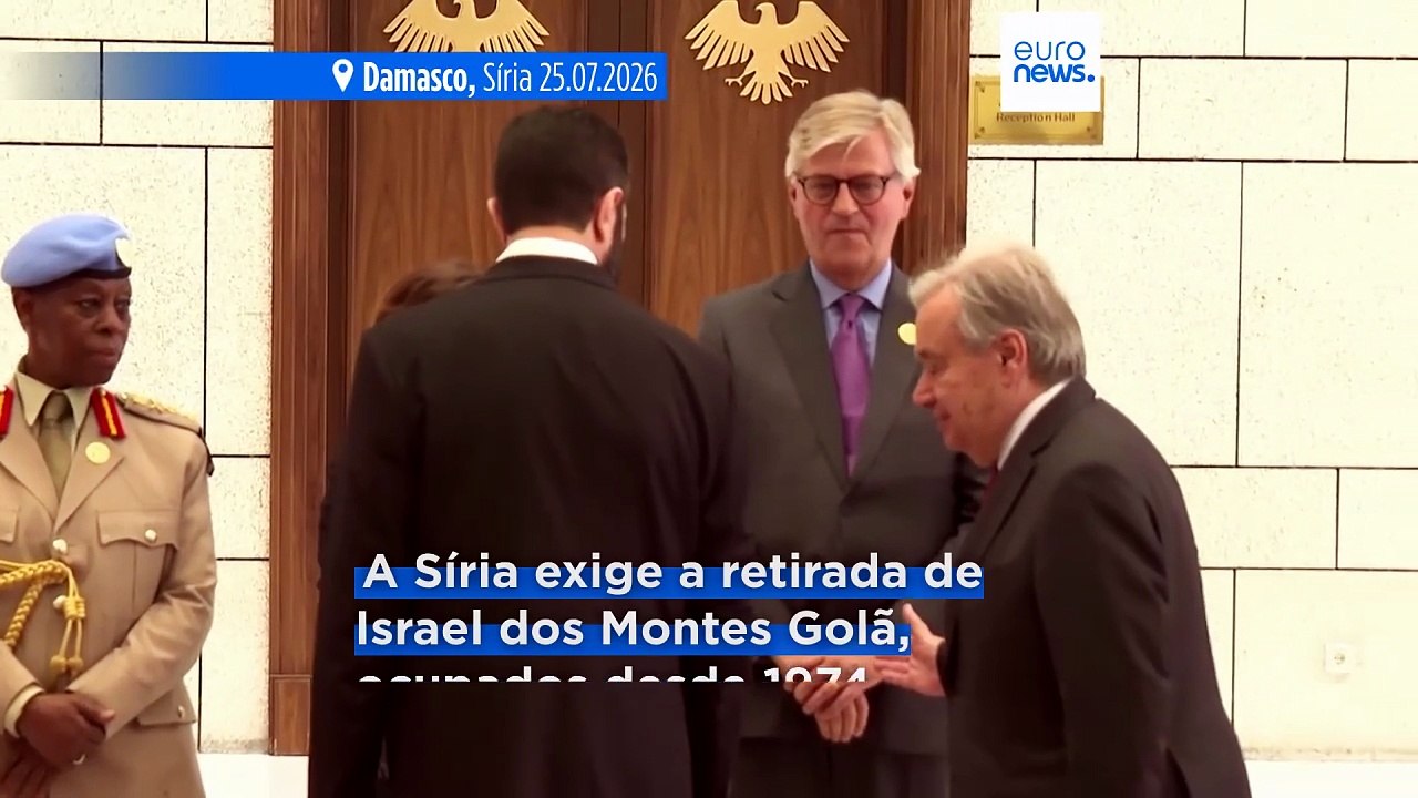 Síria: chefe da ONU apela a apoio global na primeira visita a Damasco desde 2009