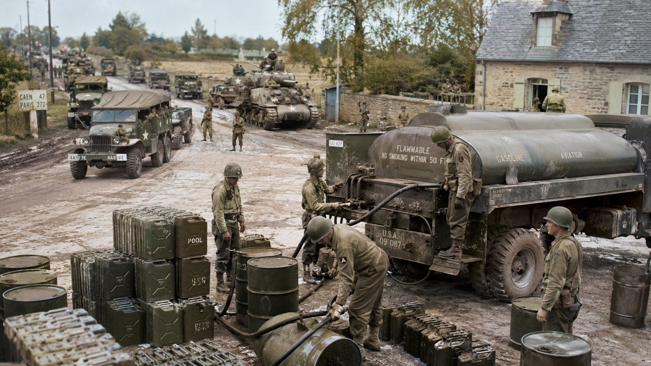 How America Fueled the Allied Advance in World War II