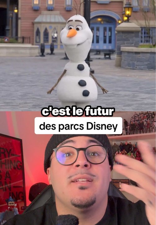 Disney mise TOUT sur l’IA avec leur Olaf pour le futur de ses parcs… 😳❄️ #disney #olaf #animatronics #disneyparks #frozen
