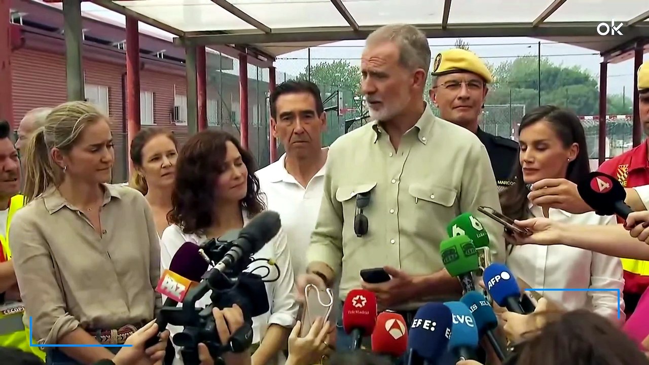 El Rey pone énfasis en dar “certeza de que se están empleando todos los medios posibles” contra el fuego