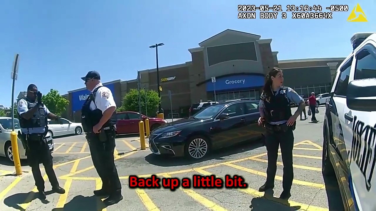 Man Jumps on Cars at Walmart—Then Swings at a Cop
