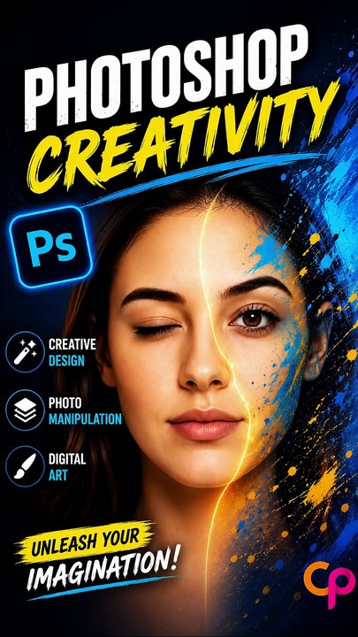 Photoshop creativity unleashed in vibrant design