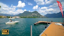 Lugano , The Best Summer Holiday Destination In Ticino Switzerland 8K