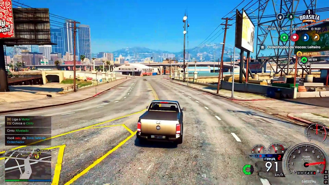 🚛 AS NOVAS ATUALIZAÇÕES DO CAMINHONEIRO MUDARAM TUDO! Ainda Vale a Pena? | Brasília RP #gta5 #gtarp