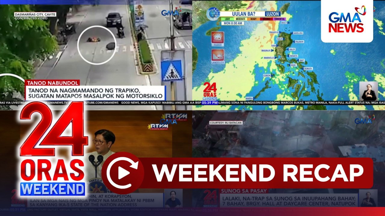 24 Oras Weekend: (Parts 1&2) Tanod nabundol; Expired goods for sale; Ano ang SONA para sa iyo? atbp.