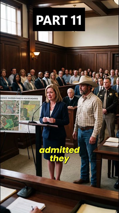 The HOA President Finally Said One Word… The Entire Court Fell Silent | Part 11