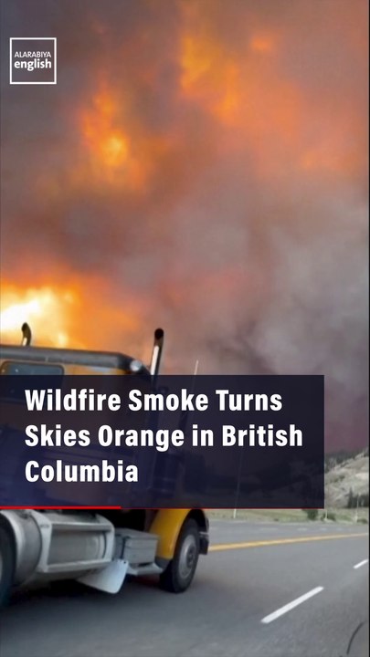 Wildfire Smoke Turns Skies Orange in British Columbia