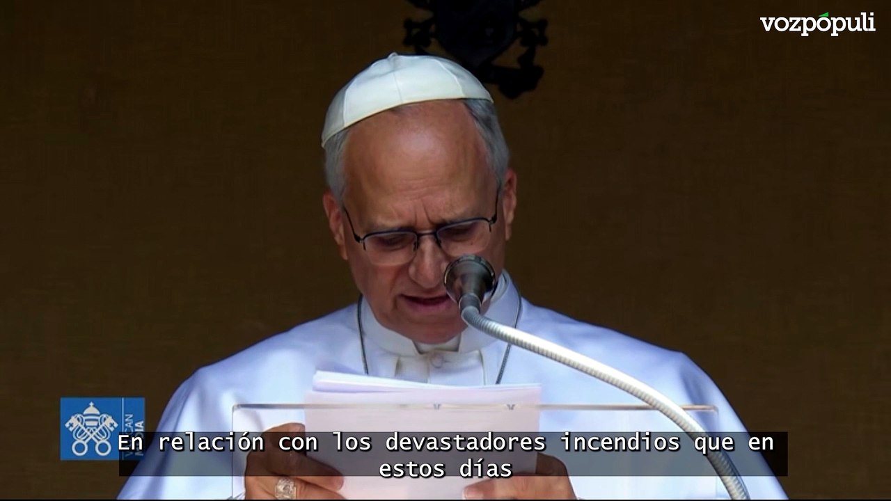 El mensaje del Papa a los afectados por los devastadores incendios en España y Francia