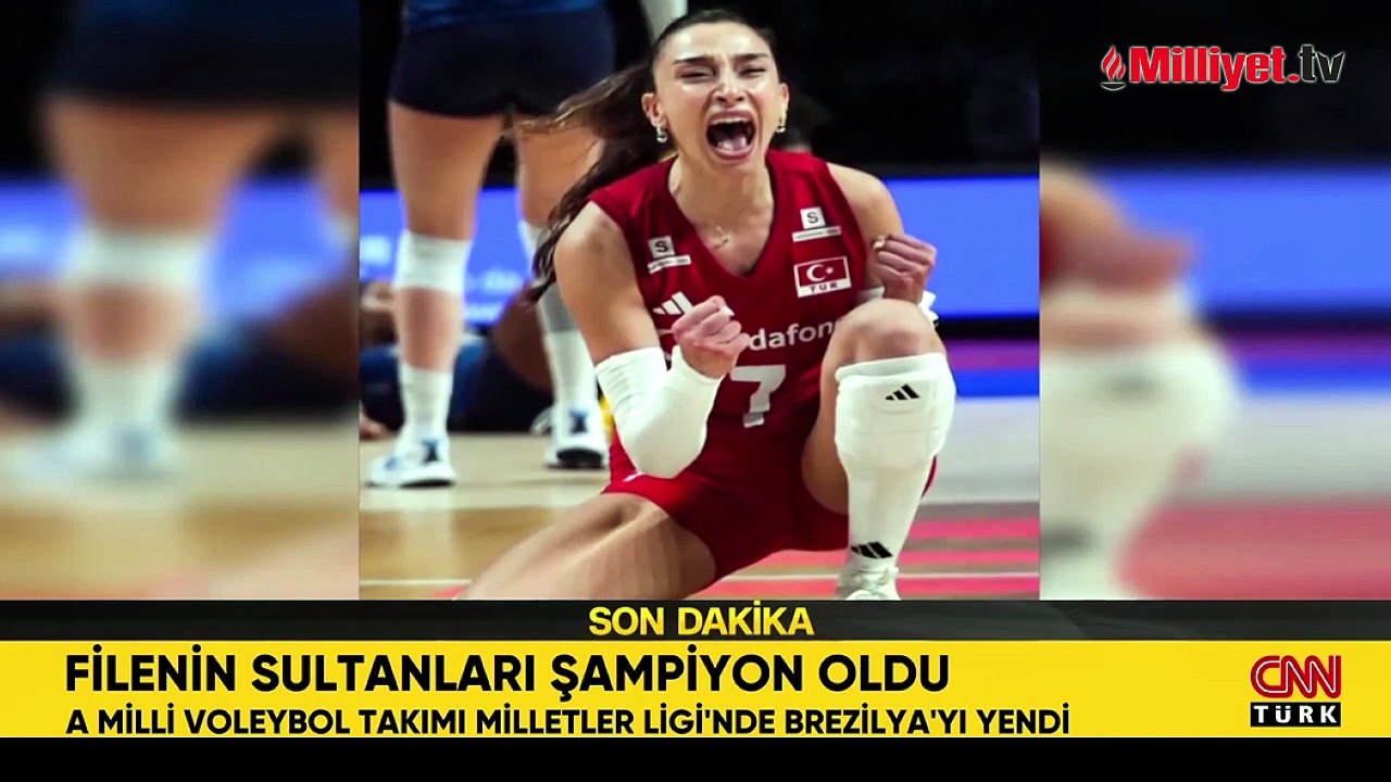 Filenin Sultanları Milletler Ligi şampiyonu! Brezilya'yı devirdik, tarih yazdık