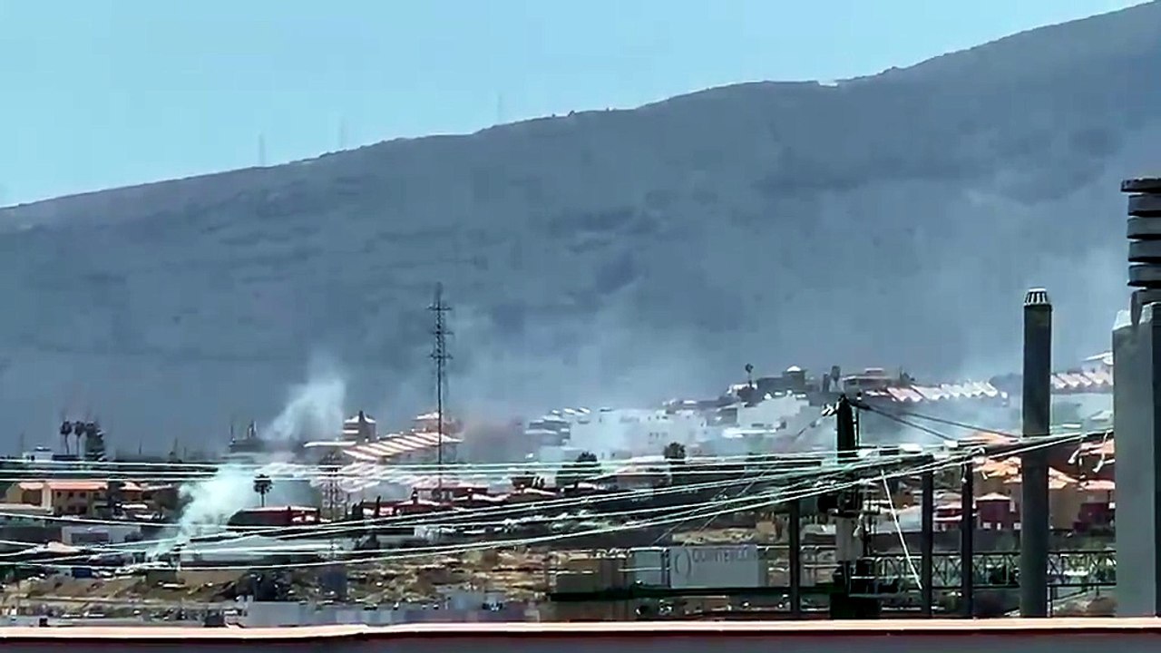 Un conato de incendio en Candelaria alerta a los vecinos por su proximidad a las casas