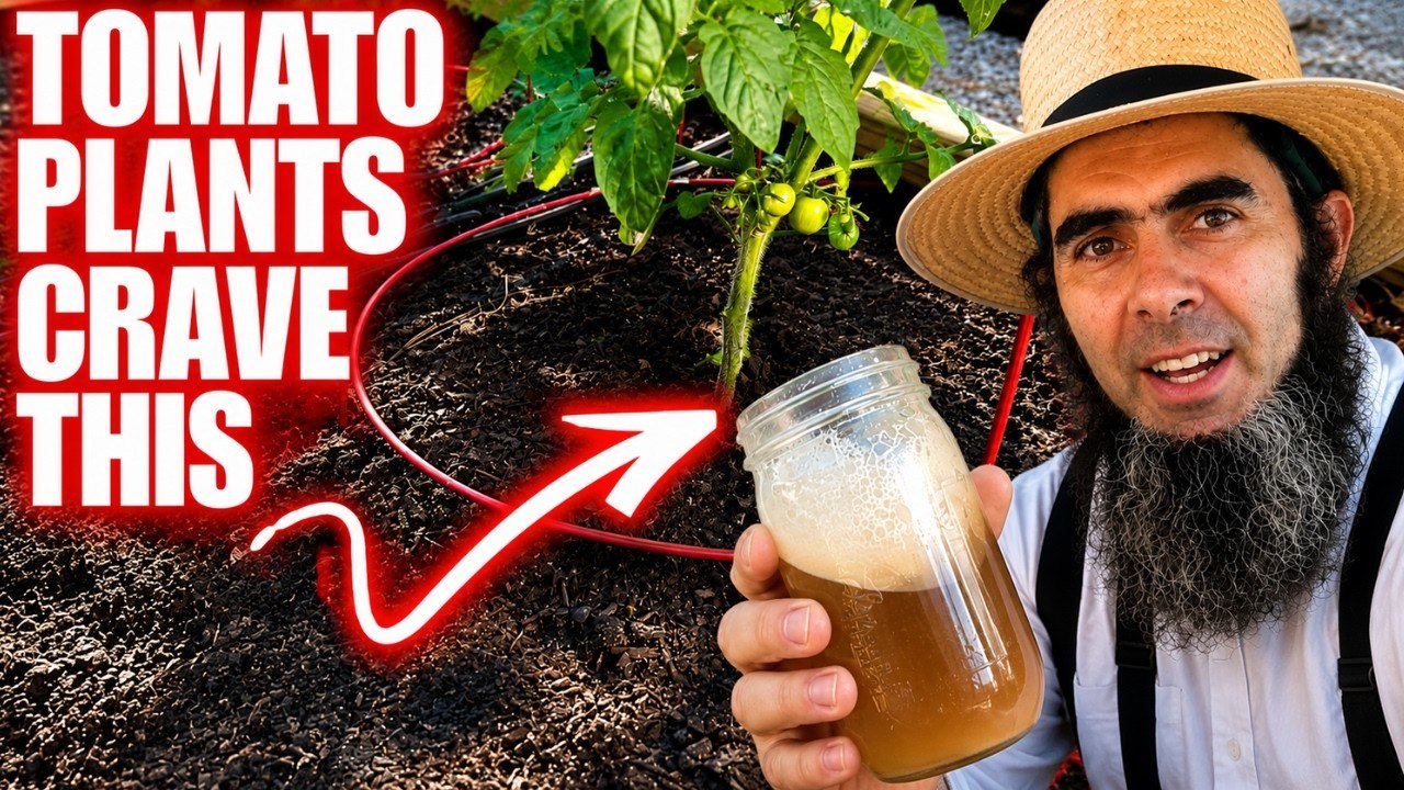 TOMATO PLANTS CRAVE IT!!! Homemade Mix Works Like Magic
