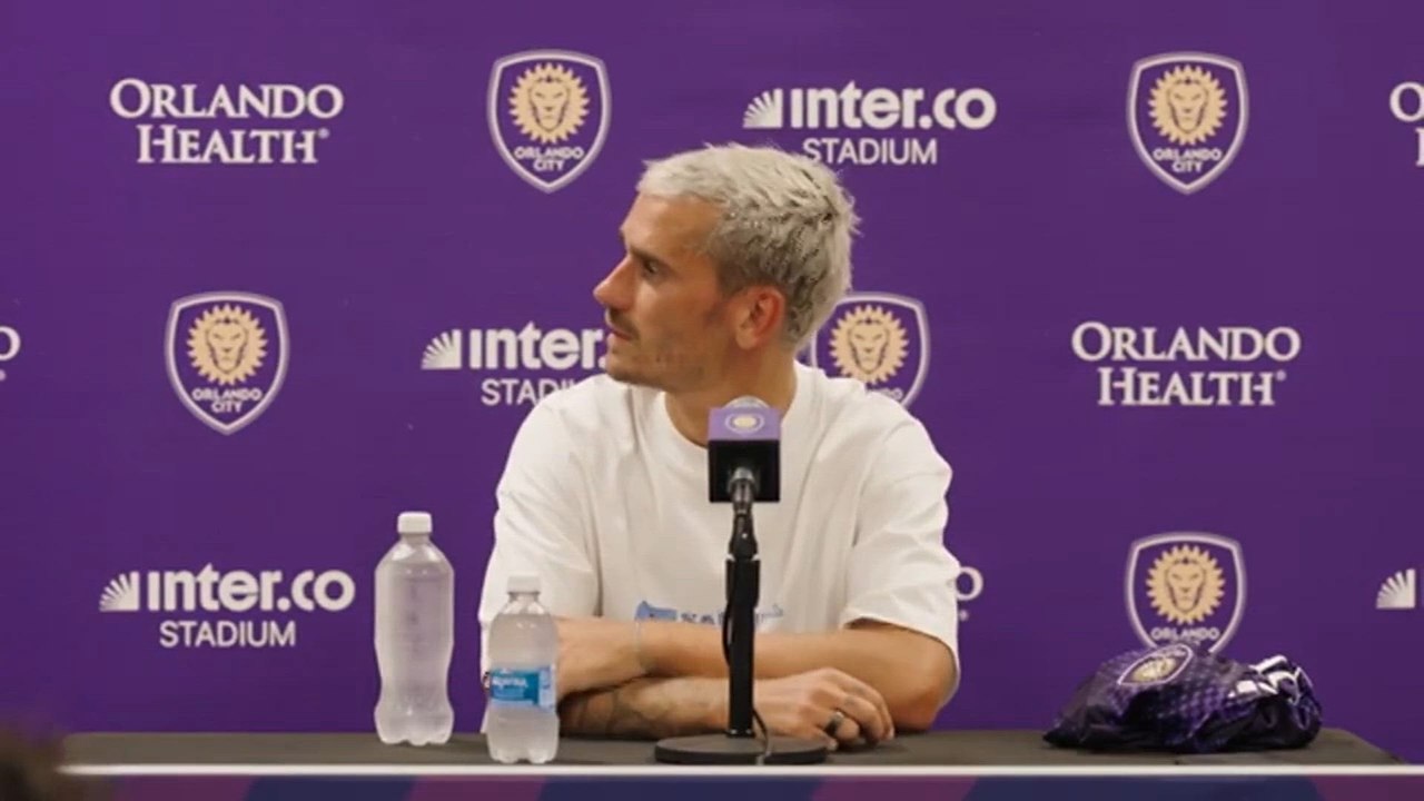 Antoine Griezmann, press conference