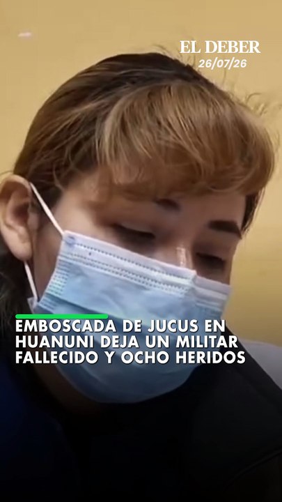 Emboscada de jucus en Huanuni deja un militar fallecido y ocho heridos