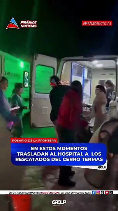 Siete personas se perdieron en el Cerro Termas y fueron rescatadas durante la madrugada