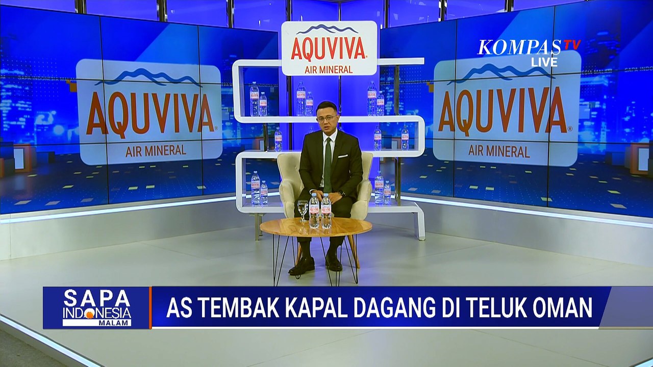 Militer AS Tembak Kapal Dagang di Teluk Oman yang Diduga Berupaya Terobos Blokade | SAPA MALAM