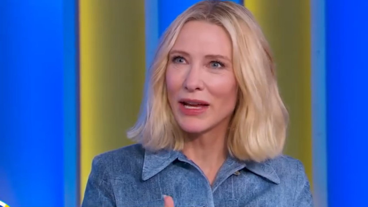 Cate Blanchett habla sobre su nueva película, Borderlands.