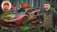 ¡Encontramos el Lamborghini de Subway Surfers! ¿Podremos arreglarlo?
