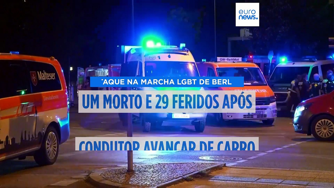 Ataque em Marcha do Orgulho em Berlim: suspeito morto a tiro pela polícia