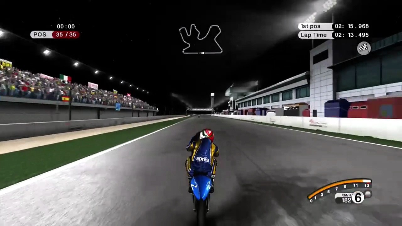 Racing In Qatar (MotoGP '08)