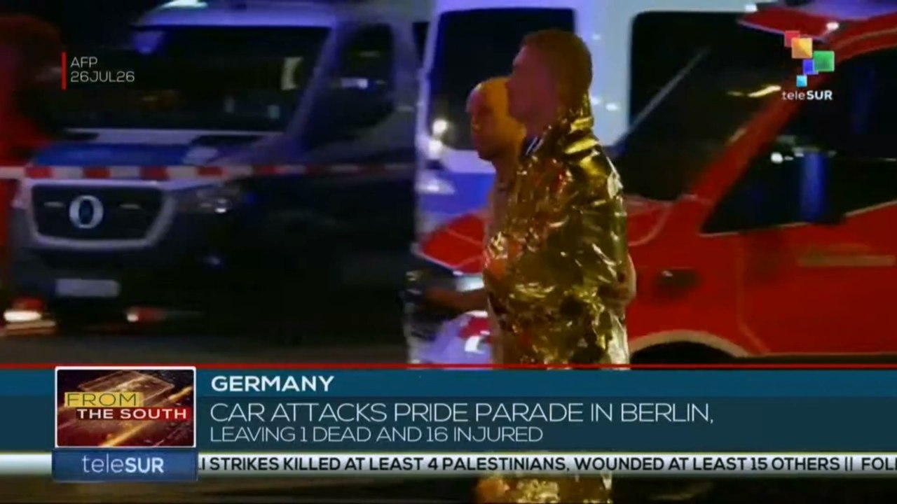 Germany, car attacks pride parade in Berlin