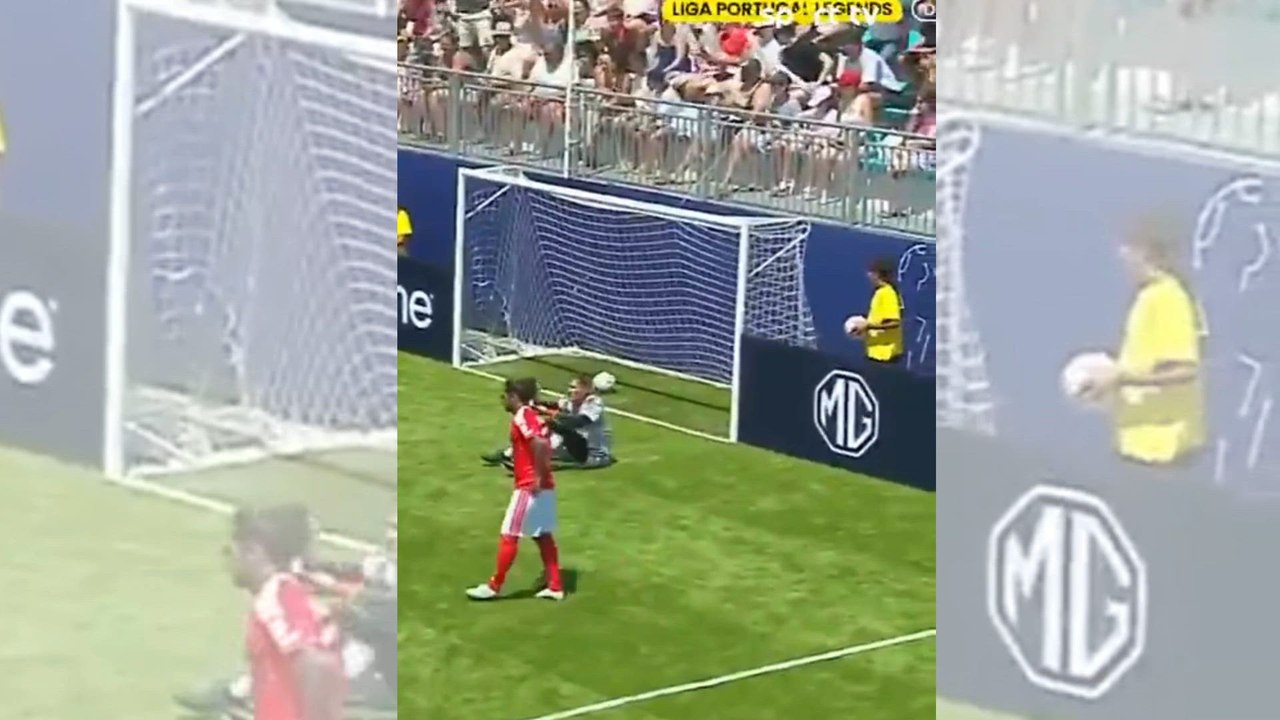 Jackson Martínez está para jugar: Golazo de tijera en el partido de leyendas