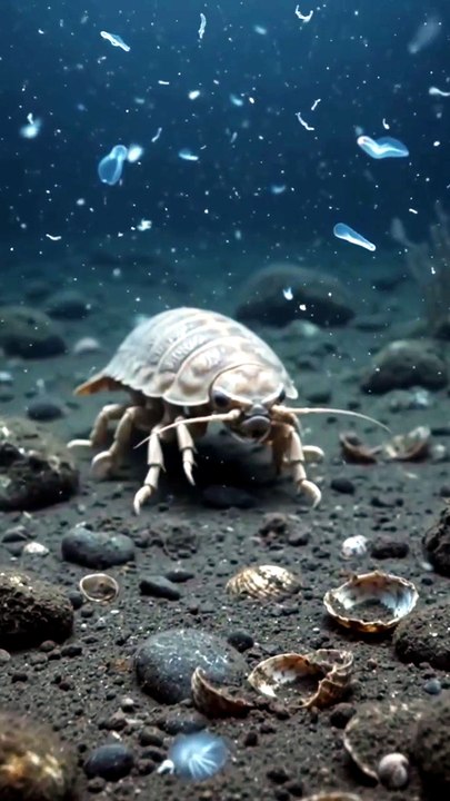 Giant Isopod: The Deep Sea Survivor! 🦞🌊