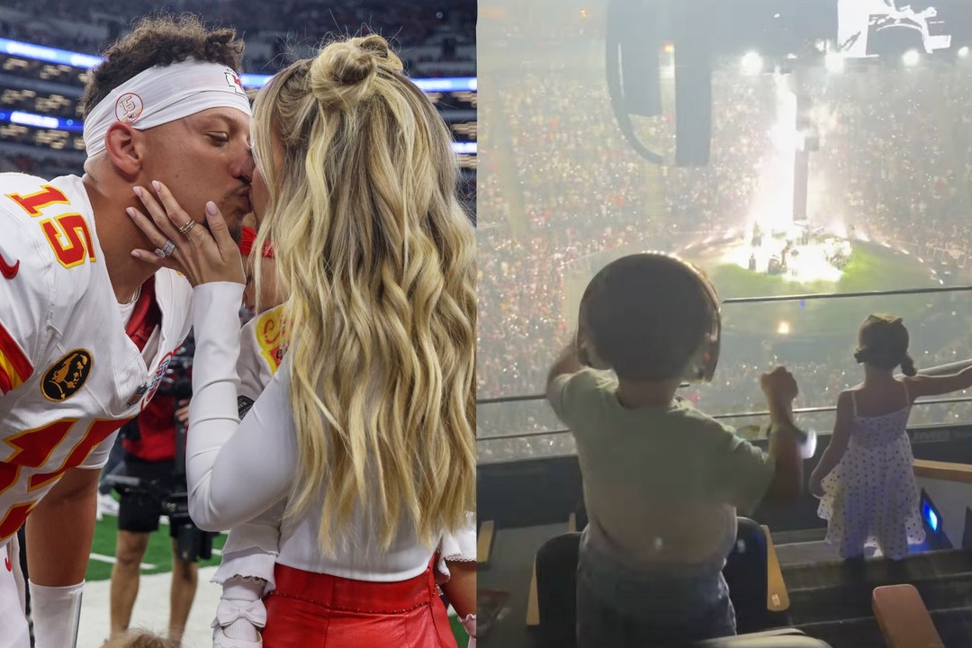 Brittany Mahomes creates a special family moment as Patrick begins Chiefs training camp