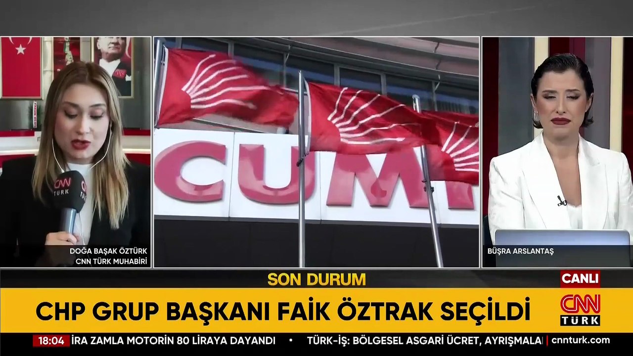 SON DAKİKA HABERİ: CHP'nin yeni grup başkanı Faik Öztrak oldu