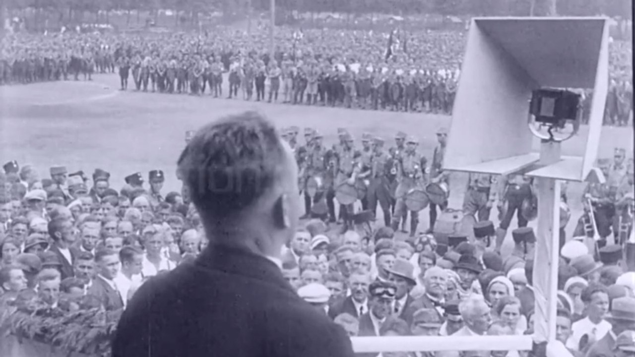 Der NSDAP-Gautag von Oberfranken, Festwiese auf der Unteren Au, Bayreuth 1932