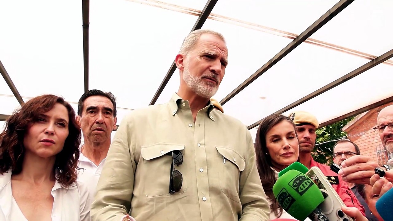 El Rey Felipe VI destaca la "coordinación ejemplar" frente a los incendios