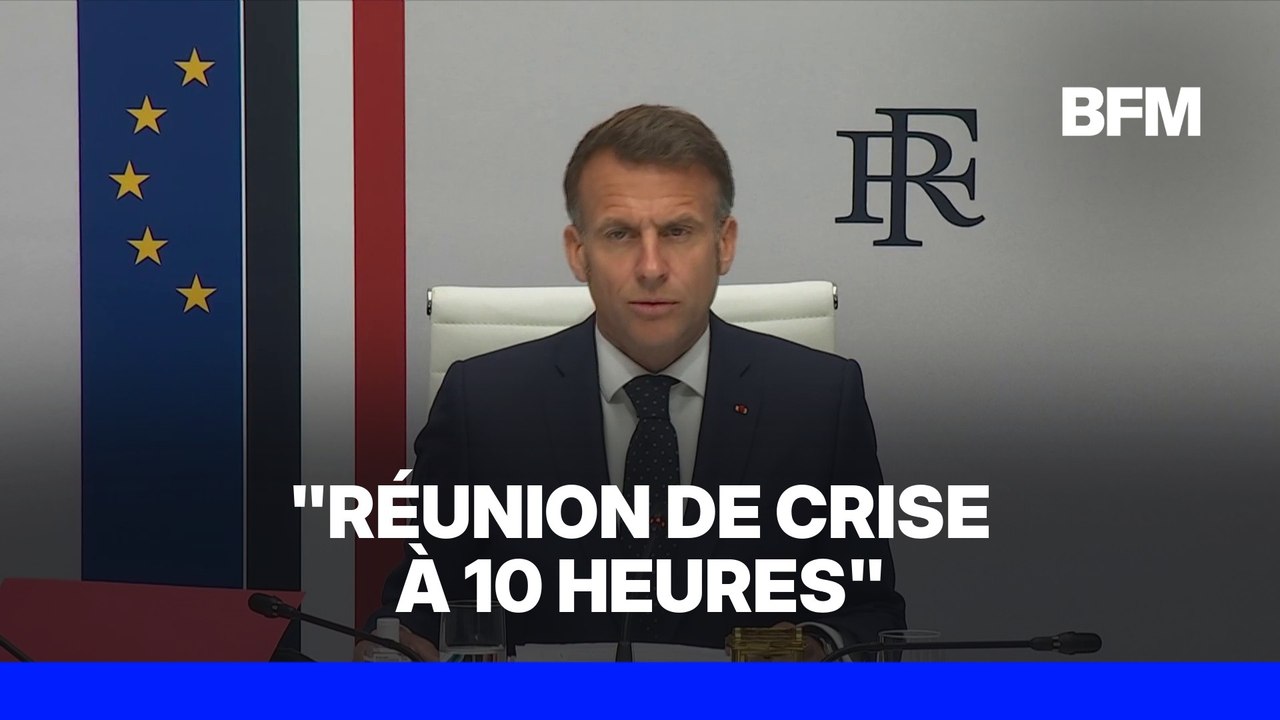 Incendie: Emmanuel Macron présidera demain une cellule interministérielle de crise sur les feux