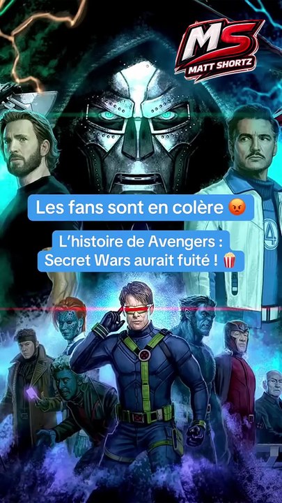 L’histoire de Avengers Secret Wars aurait fuité 😳