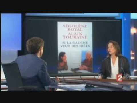 Ségolène Royal au 20H de France2 - 8 juillet