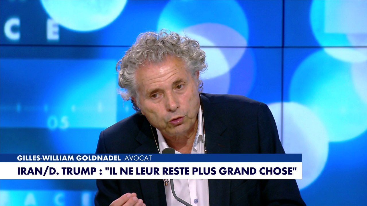 Gilles-William Goldnadel : «Donald Trump dit n'importe quoi»