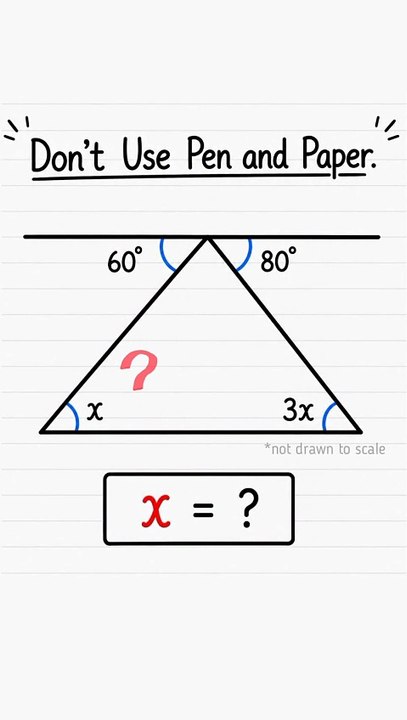 Can you calculate x's value in 29 seconds?