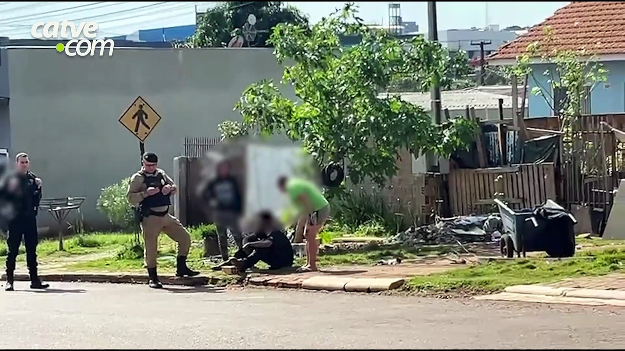 Homem é atingido com enxadada na cabeça durante briga entre irmãos em Cascavel