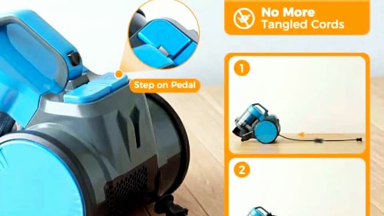 NEWBULIG  Canister Vacuum Cleaner Complete Review & Analysis